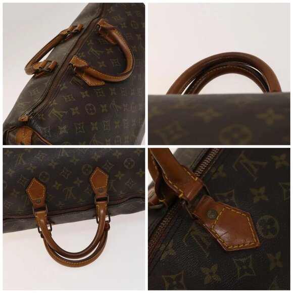 LOUIS VUITTON Monogram Speedy 40 Hand Bag M41522 LV Auth 136865 - Picture 16 of 16